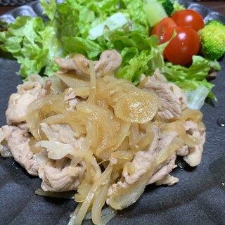 豚肉の生姜焼き！簡単早い！